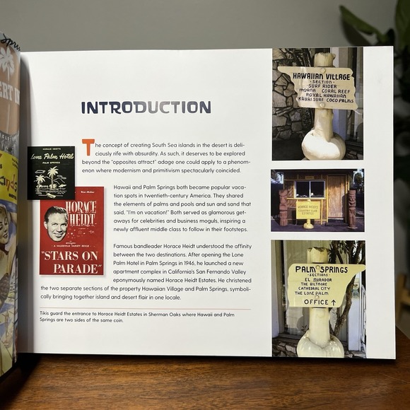 Palm Springs Tiki: Polynesia in the Desert '24 Hardcover by Kirsten & Moruzzi - Picture 5 of 7